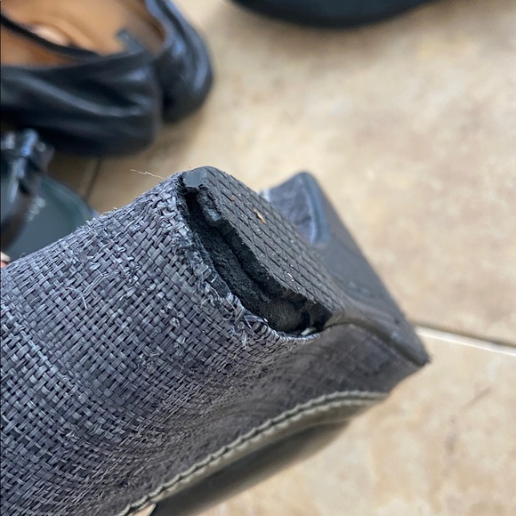 Stuart Weitzman Black Patent Wedges - Picture 7 of 10